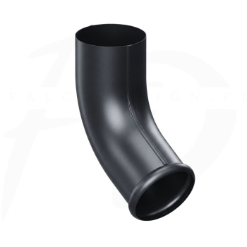 Wylewka rury spustowej stalowa ⌀ 90 firmy KROP kolor czarny